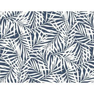 York Wallcoverings 60.75 sq. ft. Oahu Fronds Wallpaper-CV4432 - The Home Depot | The Home Depot