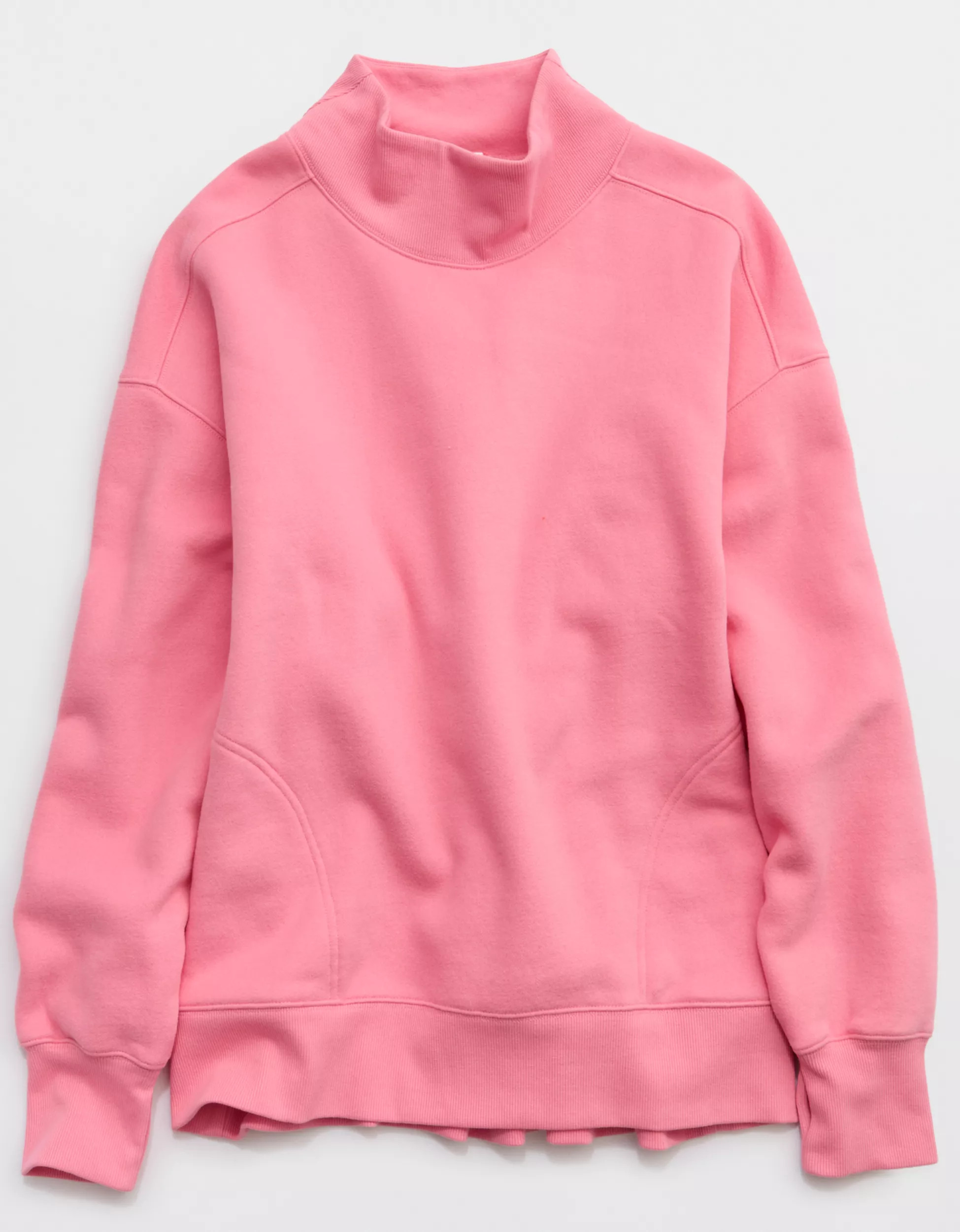 OFFLINE By Aerie Cloud Fleece Oversized Mockneck Sweatshirt | American Eagle Outfitters (US & CA)