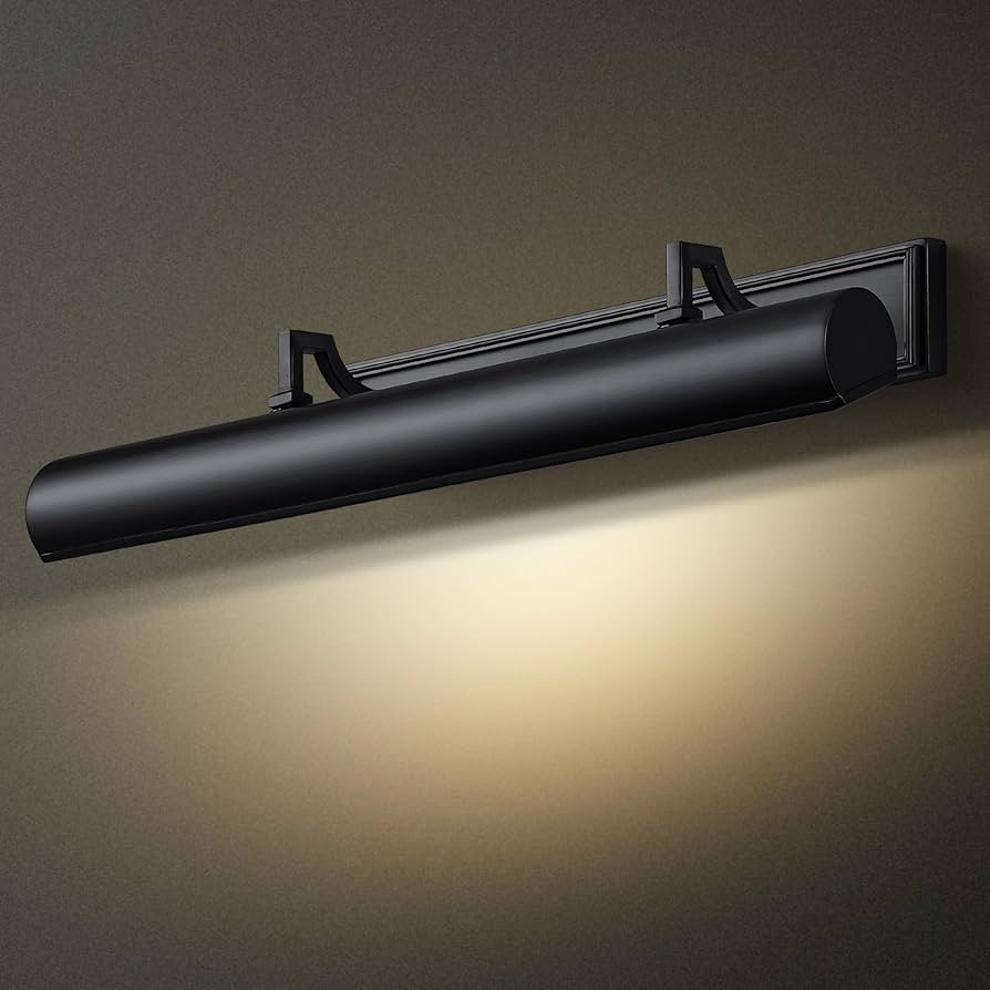 24" Black Picture Light for Paintings and Mirrors, 270° Rotatable Wall Sconce Vanity Light Fixtu... | Amazon (US)