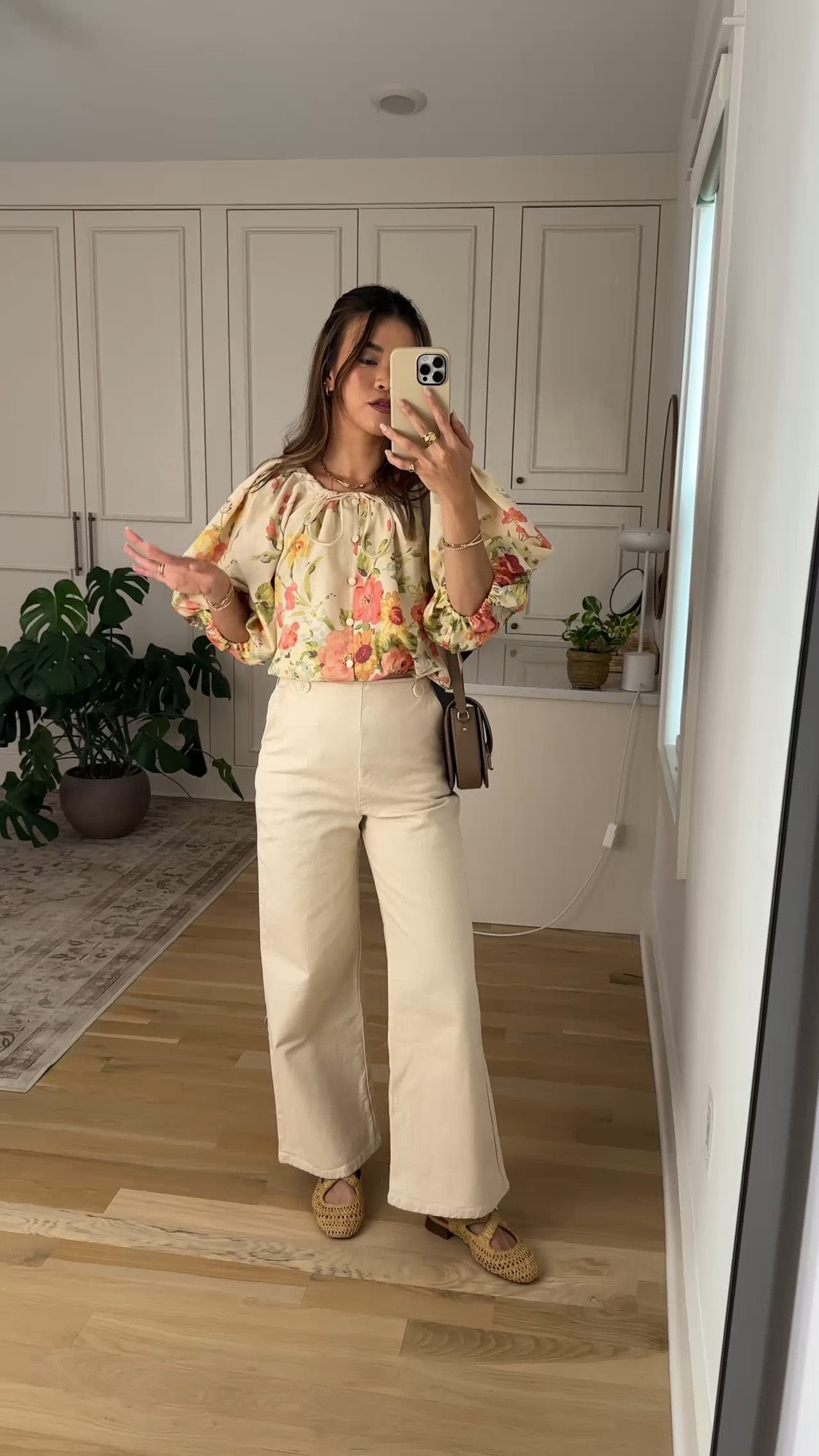 I love the details on these @SEZANE pants! The buttons and zip up the side are so nice.

Sizing info:
-Sezane Camelia Shirt (Size 2 in Estate Print)
-Sezane Gilles Pants (Size 2 in Ecru denim) 

petite fashion, get dressed with me, outfit inspiration, ootd, nashville outfit, Nashville influencer, petite style, vacation style, casual outfits, mom style, petite pants, spring outfits, spring outfit info, spring pants, spring outfit idea, spring top, summer pants, Sezane pants, spring shoes, petite jeans, petite wide leg jeans, sezane blouse, summer blouse, autumn blouse

#LTKootd #LTKSeasonal #LTKPetite