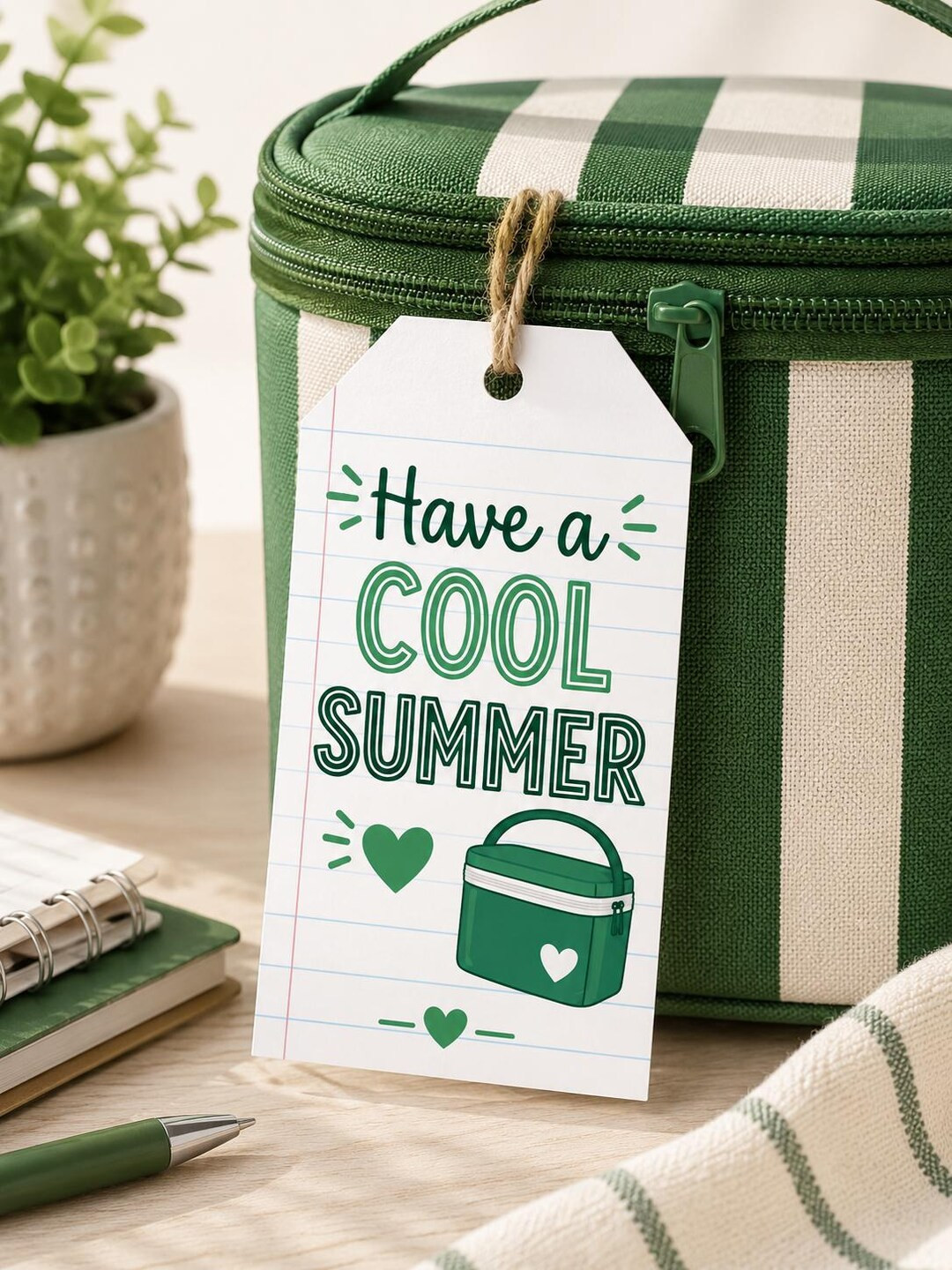 Have a Cool Summer Gift Tag Printable | Teacher Appreciation Tag | Instant Download | Cooler Gift... | Etsy (Global)
