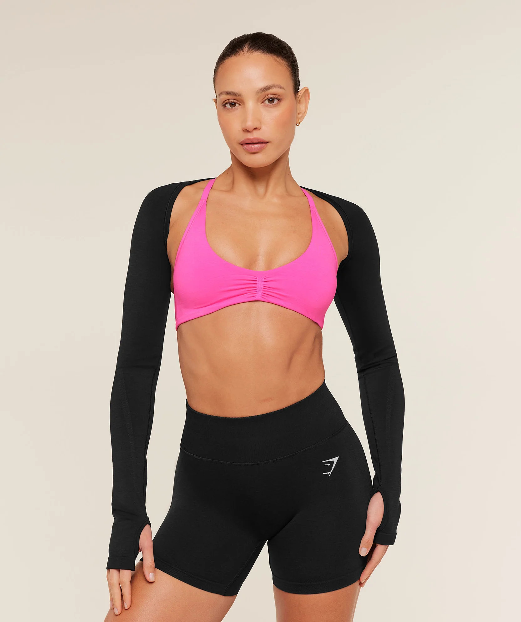 INTERVAL SEAMLESS SHRUG | Gymshark US
