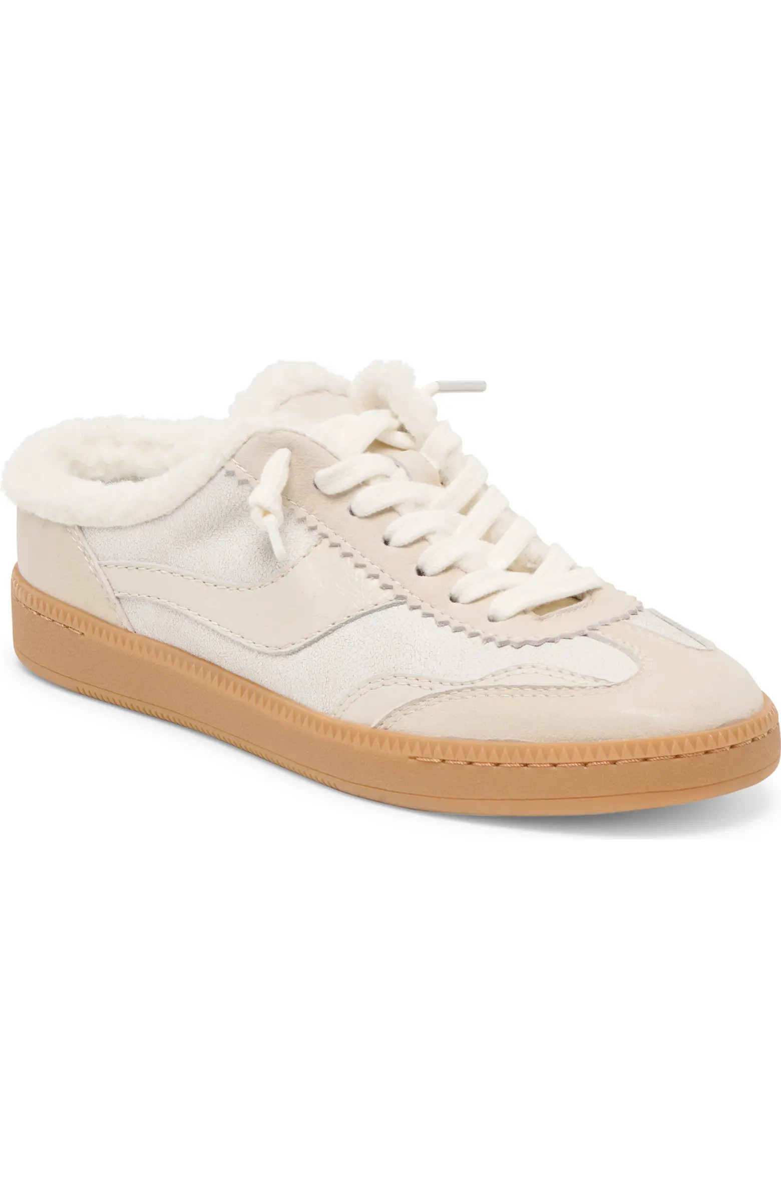 Notice Faux Shearling Sneaker (Women) | Nordstrom