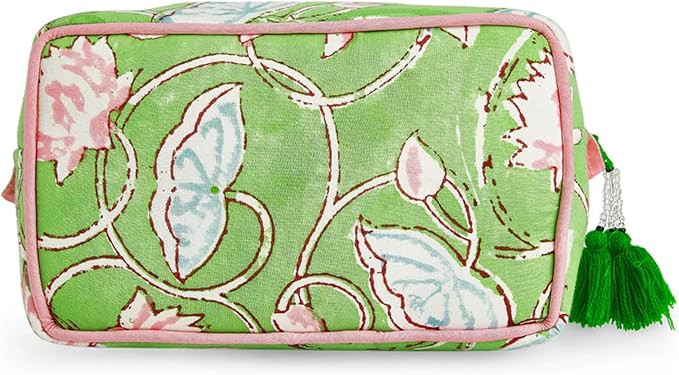Huar Travel Makeup Bag- Large Capacity Cosmetic Bags for Women - Water Resistance Lining Portable... | Amazon (US)