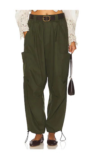 Sea Sullivan Sportswear Belted Cargo Pant in Green. - size S | Revolve Clothing (Global)