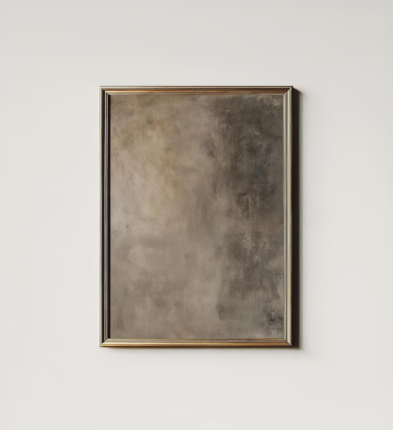 Earthy Abstract Painting Wall Art Textural Art PRINTABLE Digital Downloadable Print North Prints ... | Etsy (US)