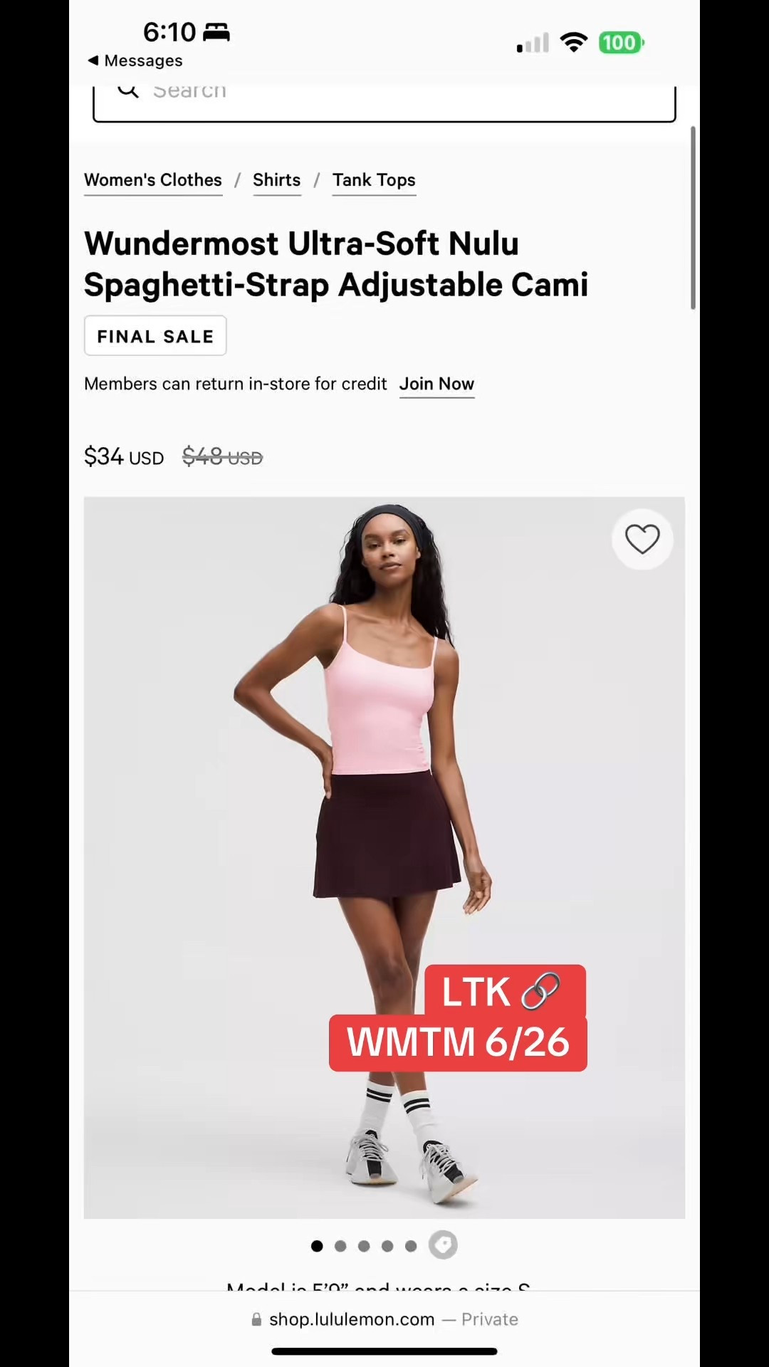 WMTM 6/26

#LTKSaleAlert #LTKStyleTip #LTKActive