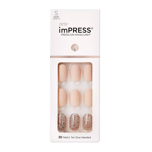 Kiss imPRESS Press-On Nails - Evanesce - 30ct | Target