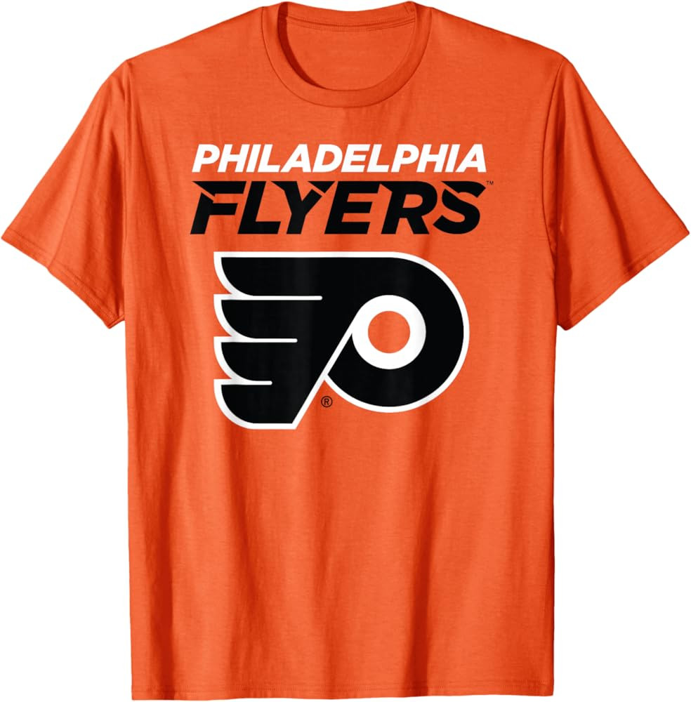 Philadelphia Flyers Power Play Orange Officially Licensed T-Shirt | Amazon (US)