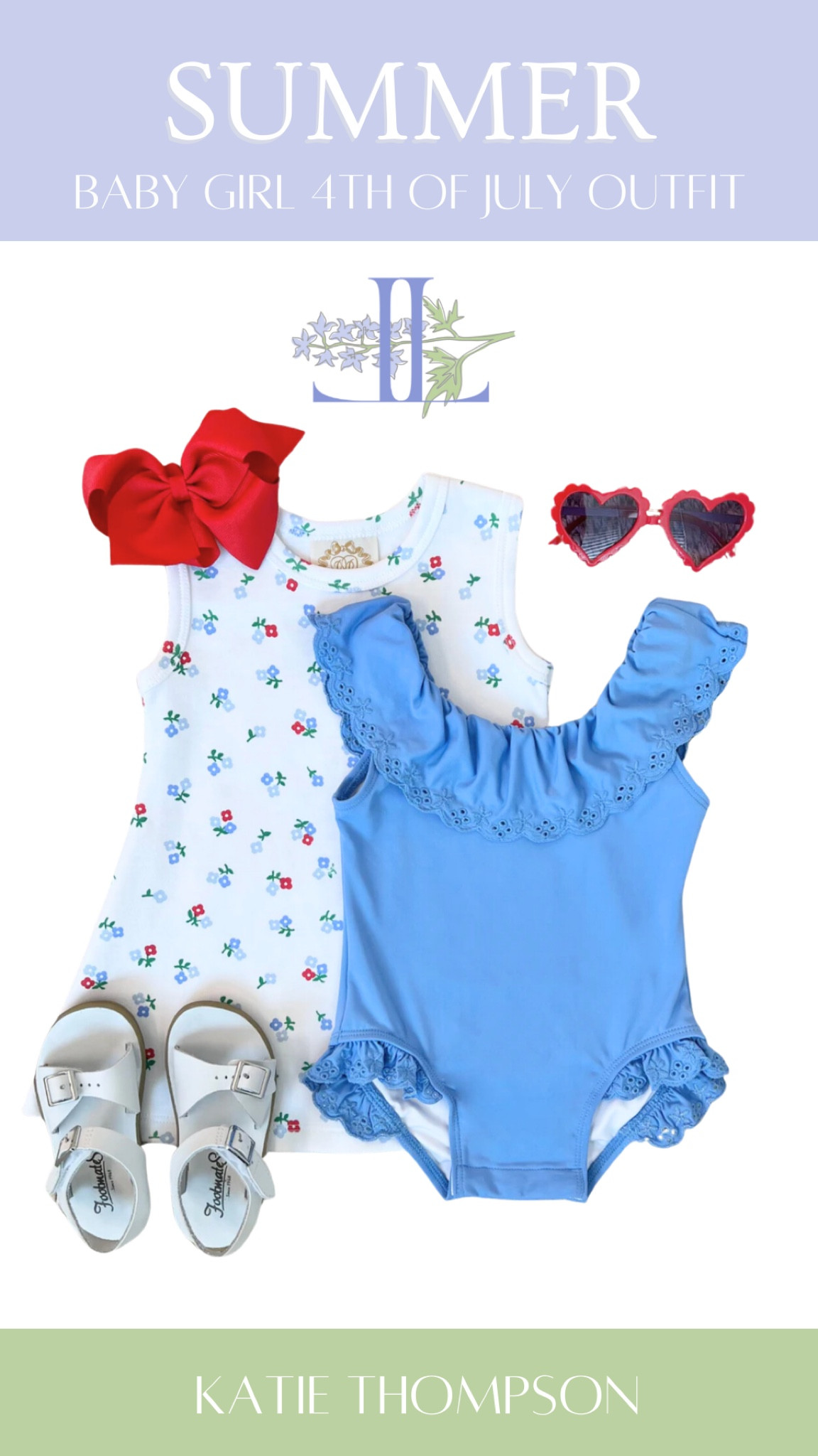 Hello Mamas! 💞

Welcome to my page @shoplarkspurandlace 🌱This page is your guide for outfit inspiration throughout the year to help your little one look stylish at your fingertips! With 4th of July approaching so quickly, I wanted to dedicate my first look book for daughters celebrating with family and friends! 🎇🎆🧨

Please let me know what outfit inspiration you are needing for your little ones in the comments! 


#DaughterStyle
#KidsFashion
#MommyAndMeStyle
#MiniMeFashion
#KidsLookbook
#FashionableYouth
#DaughterGoals
#StyleInheritance
#LittleLadyLookbook
#ChildhoodChic
#shoplarkspurandlace

#LTKKids #LTKBaby #LTKFindsUnder100