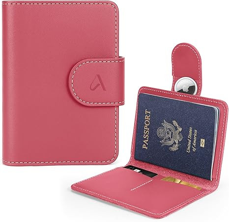 ALLIVE Rfid Passport Holder for Travel, Women, Rfid Passport Cover Wallet, Genuine Leather Passpo... | Amazon (US)