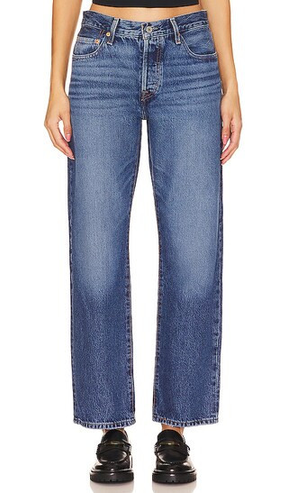 LEVI'S 501 90s Straight Jeans in Denim-Dark. - size 30 | Revolve Clothing (Global)