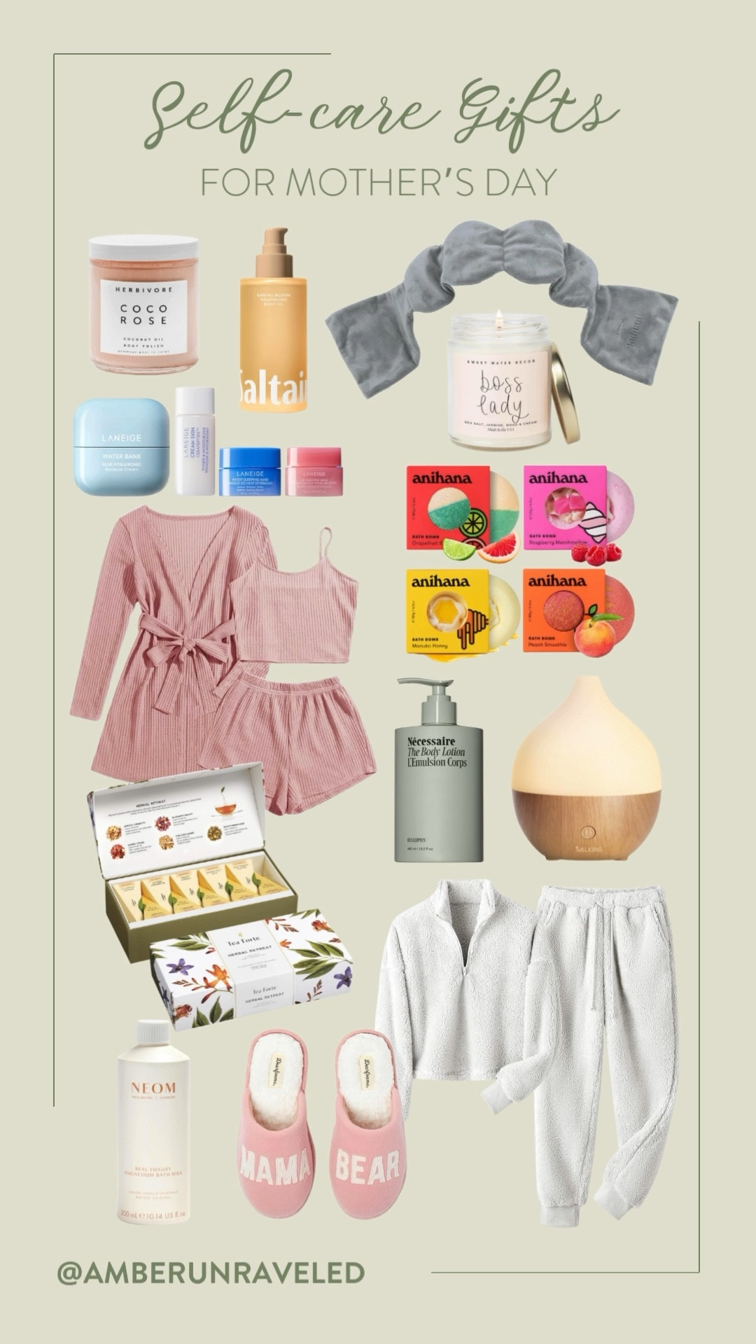 For the woman who always takes care of everyone else, this Mother's Day is dedicated to her well-being! This collection of self-care goodies from Amazon is designed to help her unwind, recharge, and feel absolutely amazing. 
#beautyfinds #skincareproducts #cozyvibes #loungewear 

#LTKSeasonal #LTKGiftGuide #LTKBeauty