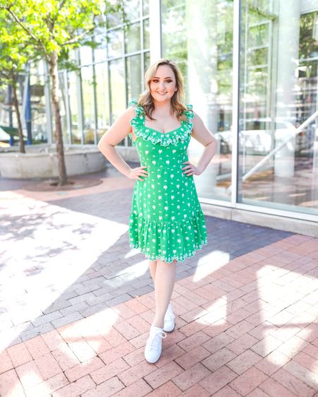 Sharing the cutest dress for spring and summer from roller rabbit!
Love the white embroidery with the bright green! Shoes are Prada white sneakers

#rollerrabbit #rollerrabbitofficial #prada #whitesneakers #whiteshoes #pradashoes #linendress #greendress #summer #spring #summerdress #springdress #traveloutfit #travelstyle #travelfashion #summerfashion #summerstyle 

#LTKTravel #LTKSeasonal #LTKStyleTip