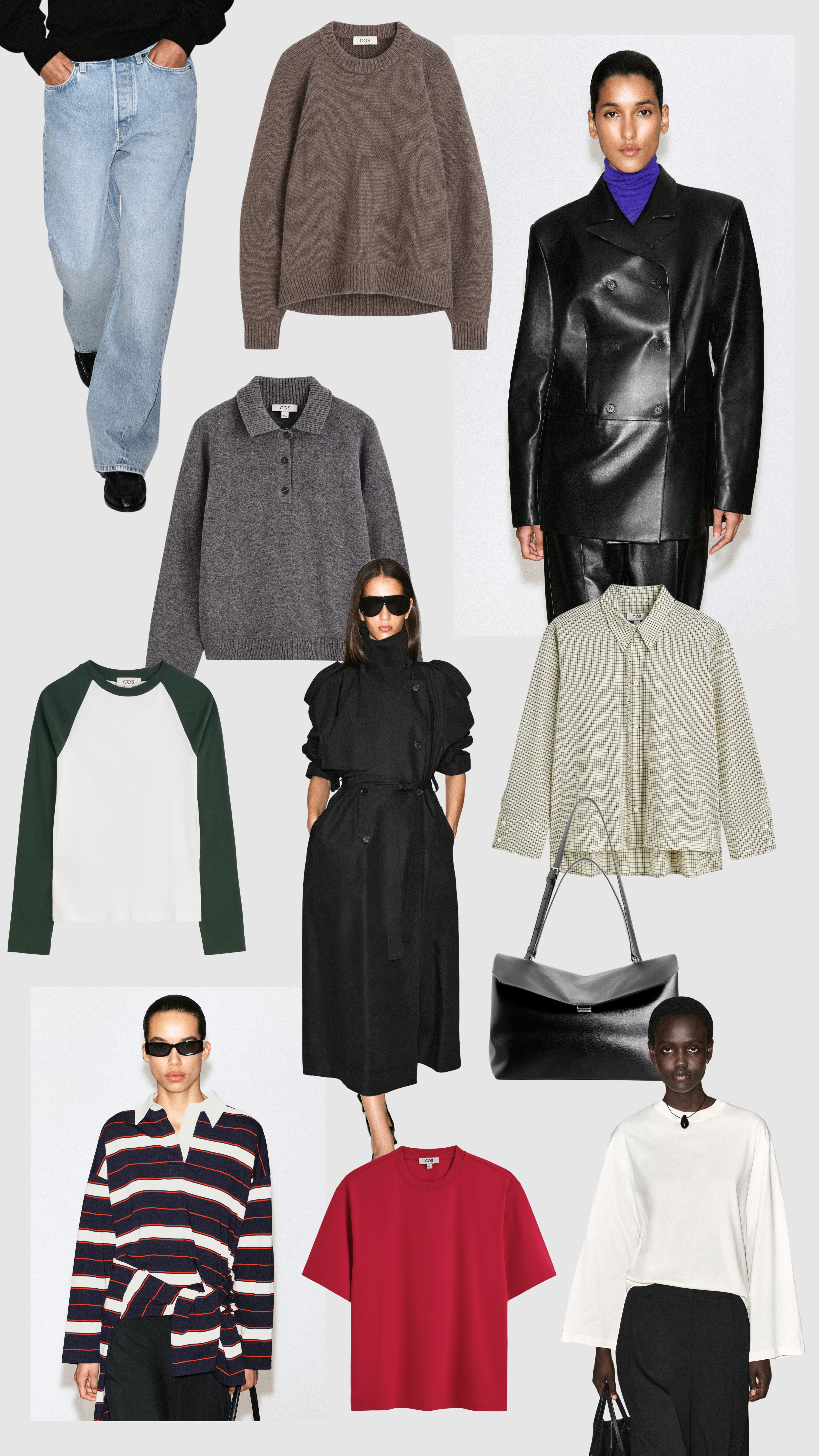 COS pre-autumn new in

raglan t shirt, rugby polo top, basic t shirt, boxy t shirt, long sleeve t shirt, trench coat, belted coat, check shirt, leather jacket, autumn jackets, chic autumn outfits 

 #LTKuk #LTKautumn #LTKjeans