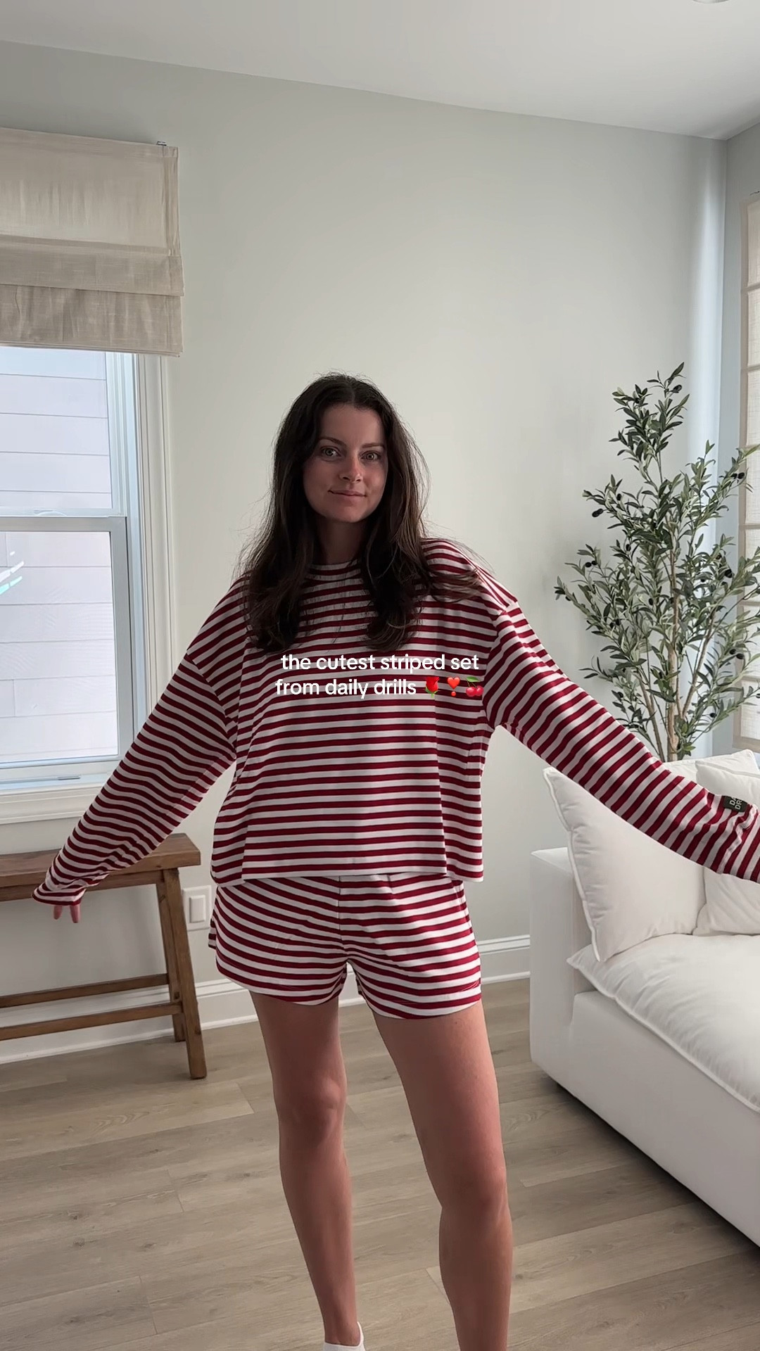 the cutest striped set! 🍒❣️ #dailydrills #matchingset #fallfashion

#LTKSeasonal
