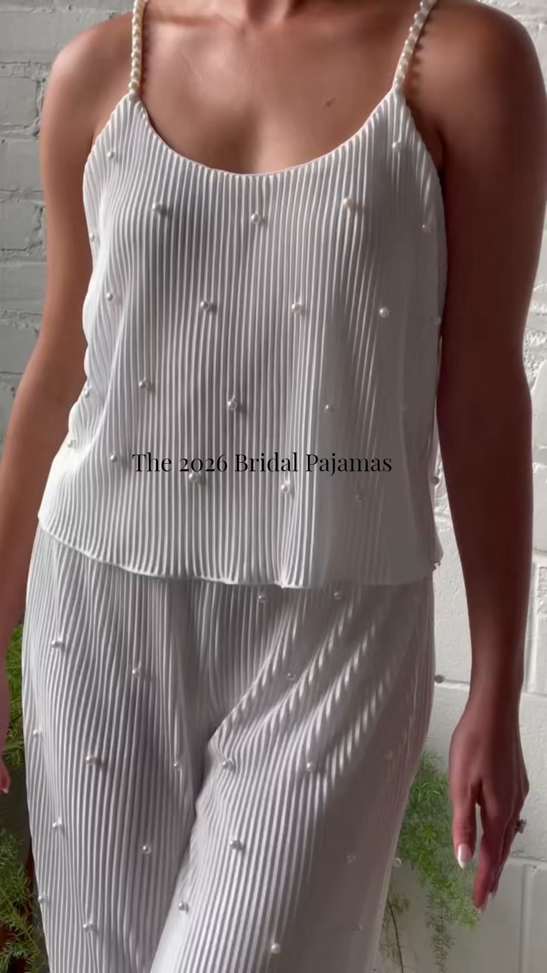 The 2026 Bridal Pajamas. So many styles. I chose the long pant beaded pajamas. 

I wore the whole morning of my wedding and the pajamas are still in perfect condition. 

High quality and very comfortable. 

I’m wearing: small

#bride #wedding #bridal #bridalpajamas

#LTKmorningroutine #LTKBeauty #LTKWedding