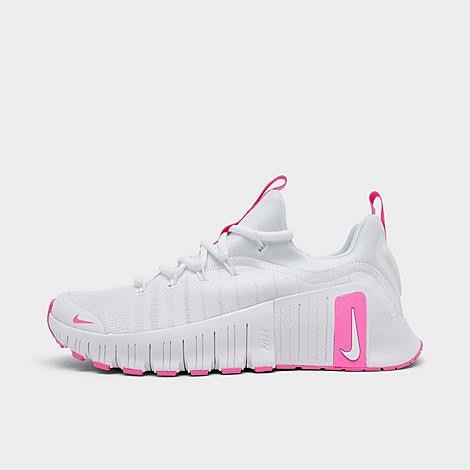 Nike Women's Free Metcon 6 Training Shoes in White/Playful Pink Size: 6.5 | JD Sports (US)