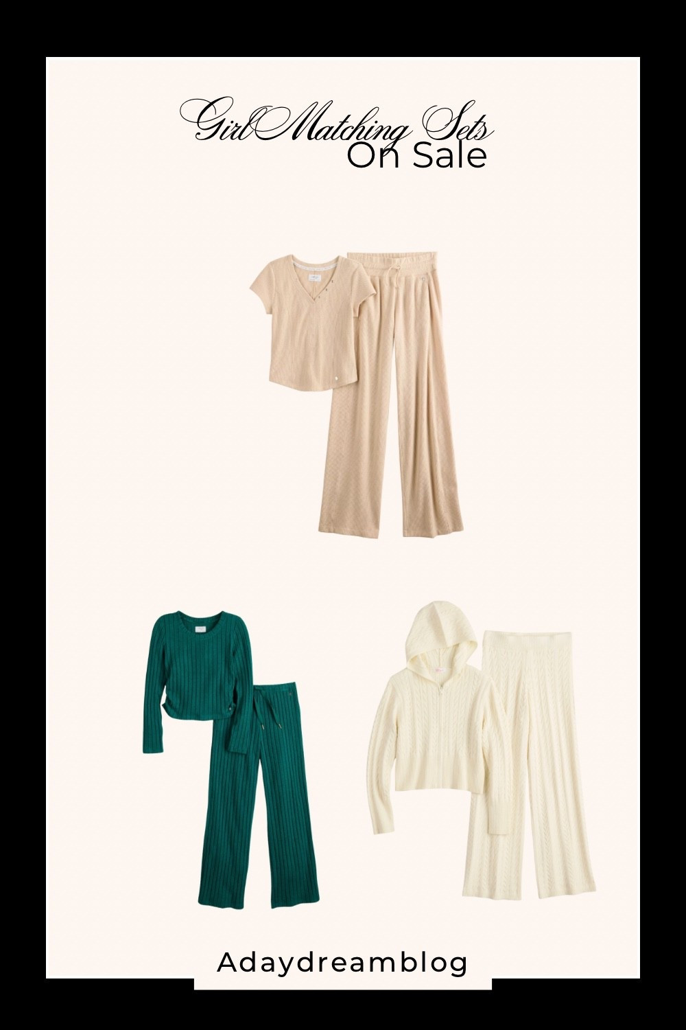 Girls matching sets! Perfect gift for your little girl, tween or teen!

#LTKGiftGuide #LTKKids #LTKmomlife