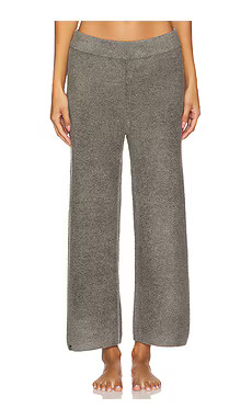 Barefoot Dreams CozyChic Lite Textured Pant in Olive Branch from Revolve.com | Revolve Clothing (Global)