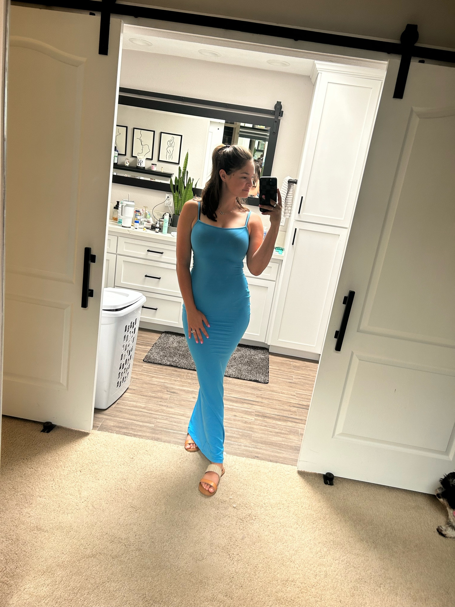 Best summer maxi🩵

#LTKTravel #LTKMidsize #LTKSeasonal