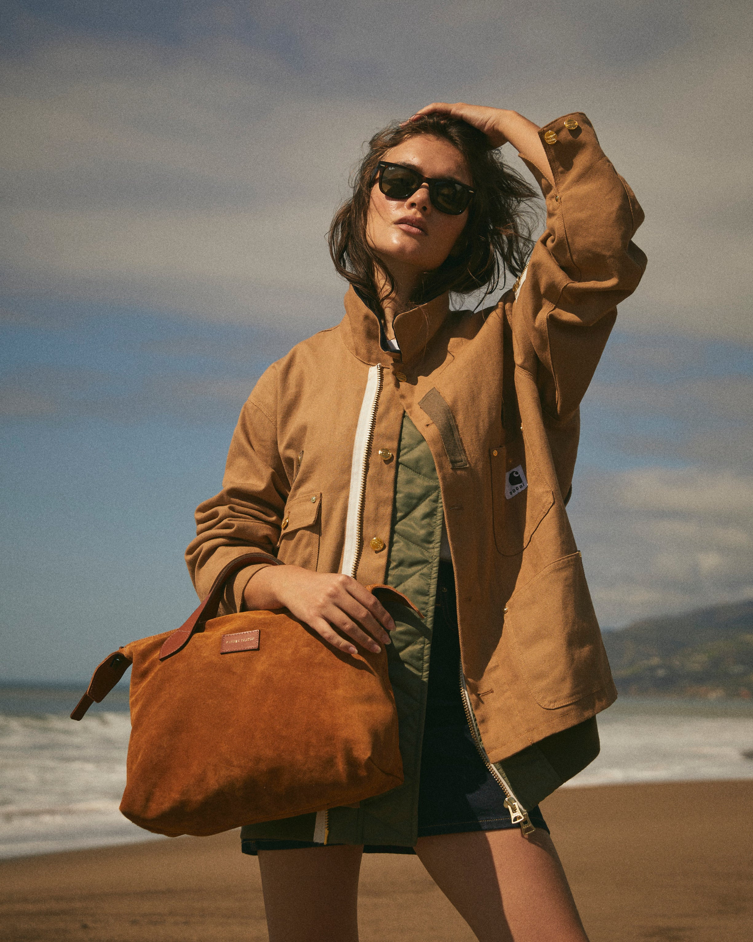 Charlie - Suede Caramel | Parker Thatch