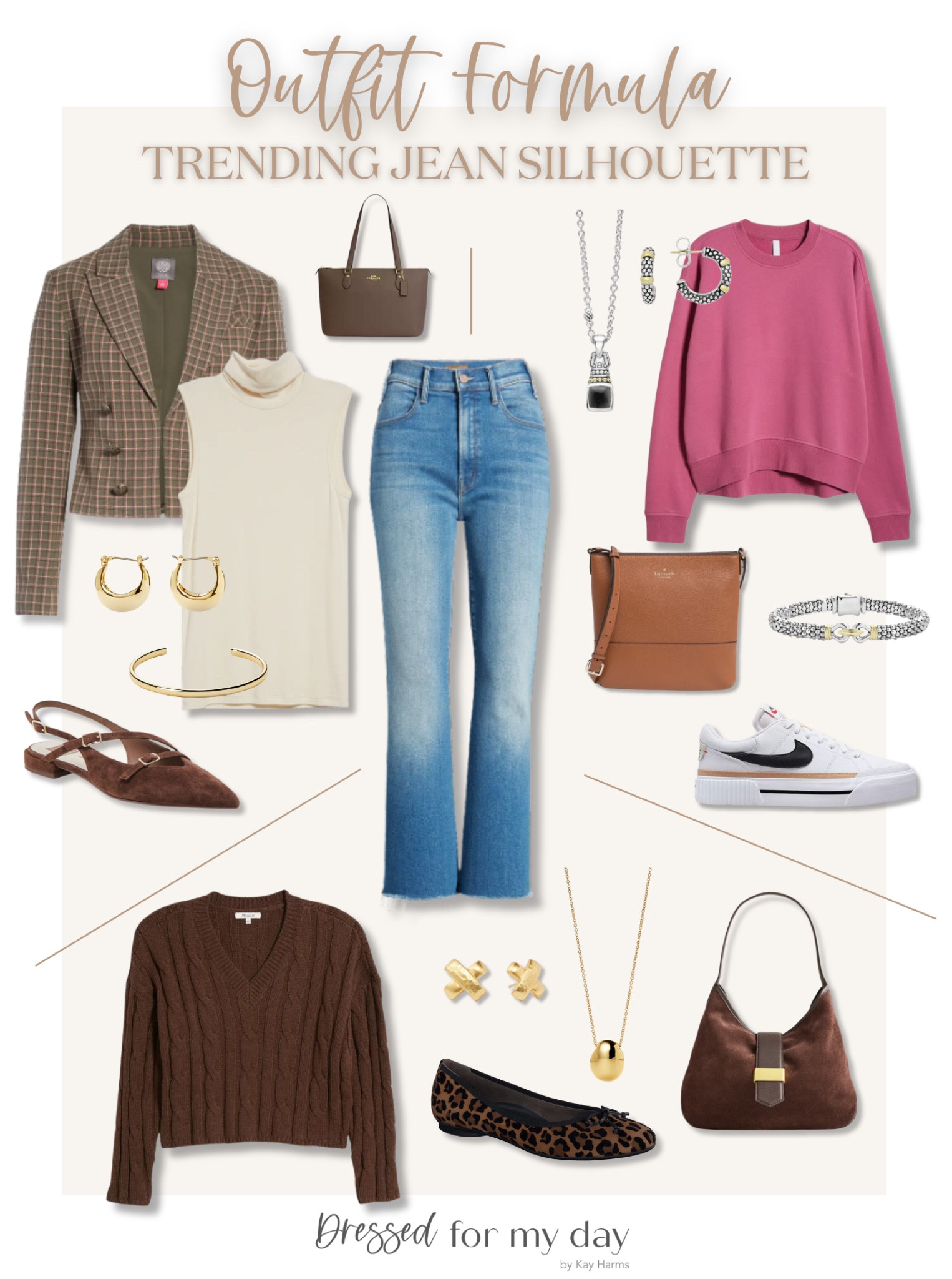 How to style ankle length jeans 👖

#LTKStyleTip #LTKMidsize #LTKOver40