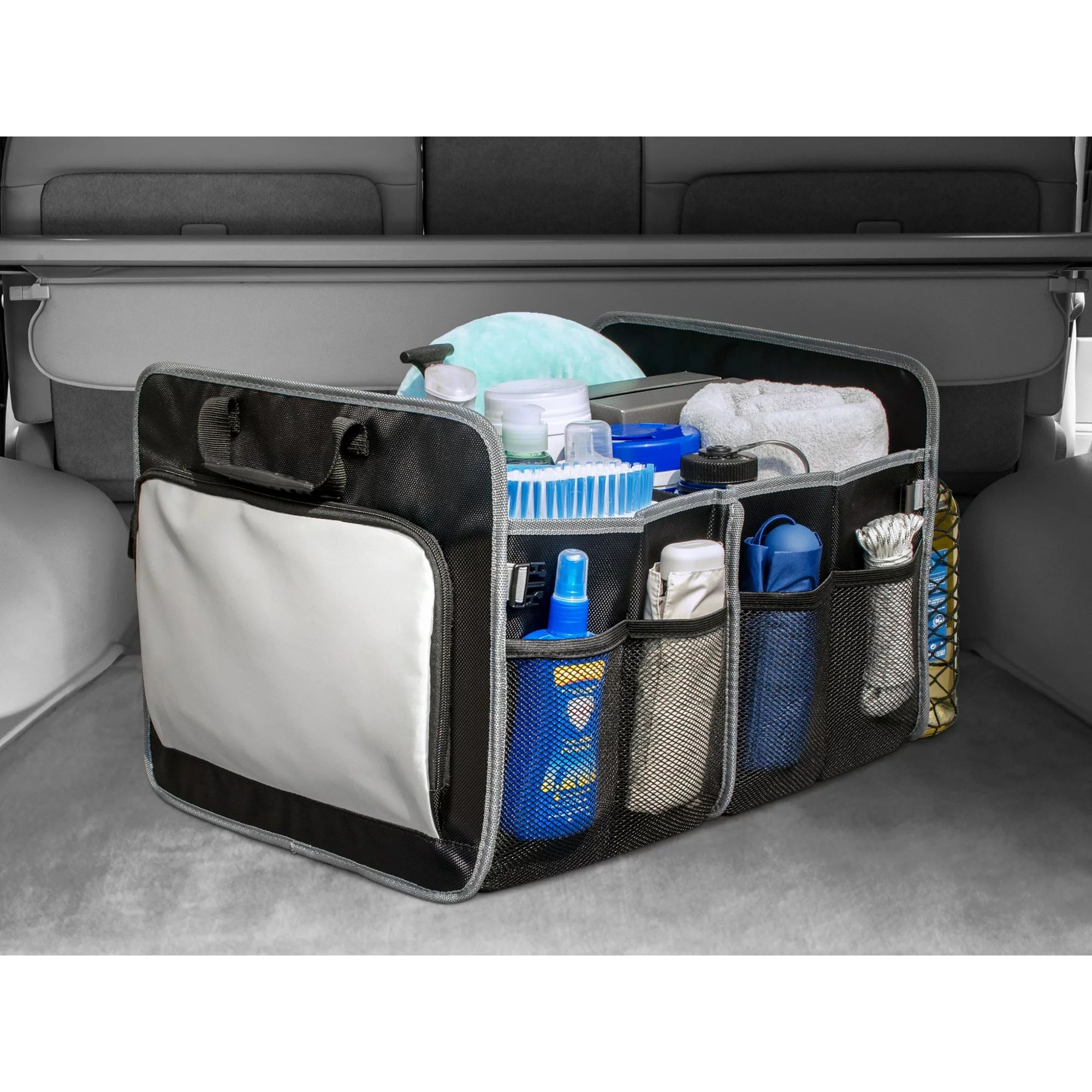 Auto Drive Premium Auto Trunk Storage Organizer 1 Pack, 18.5"*16.54"*9.96" | Walmart (US)