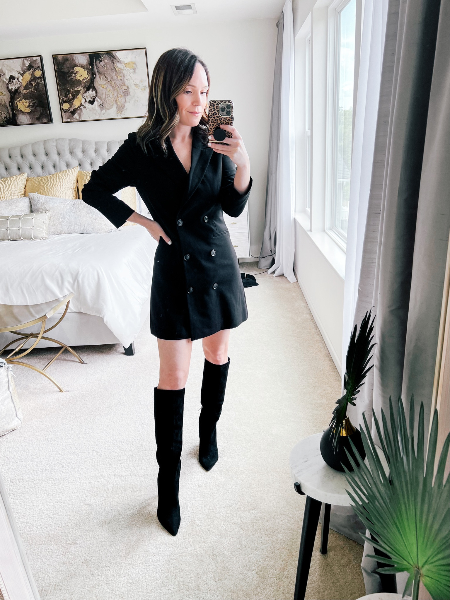 striped blazer dress - superflex curated on LTK