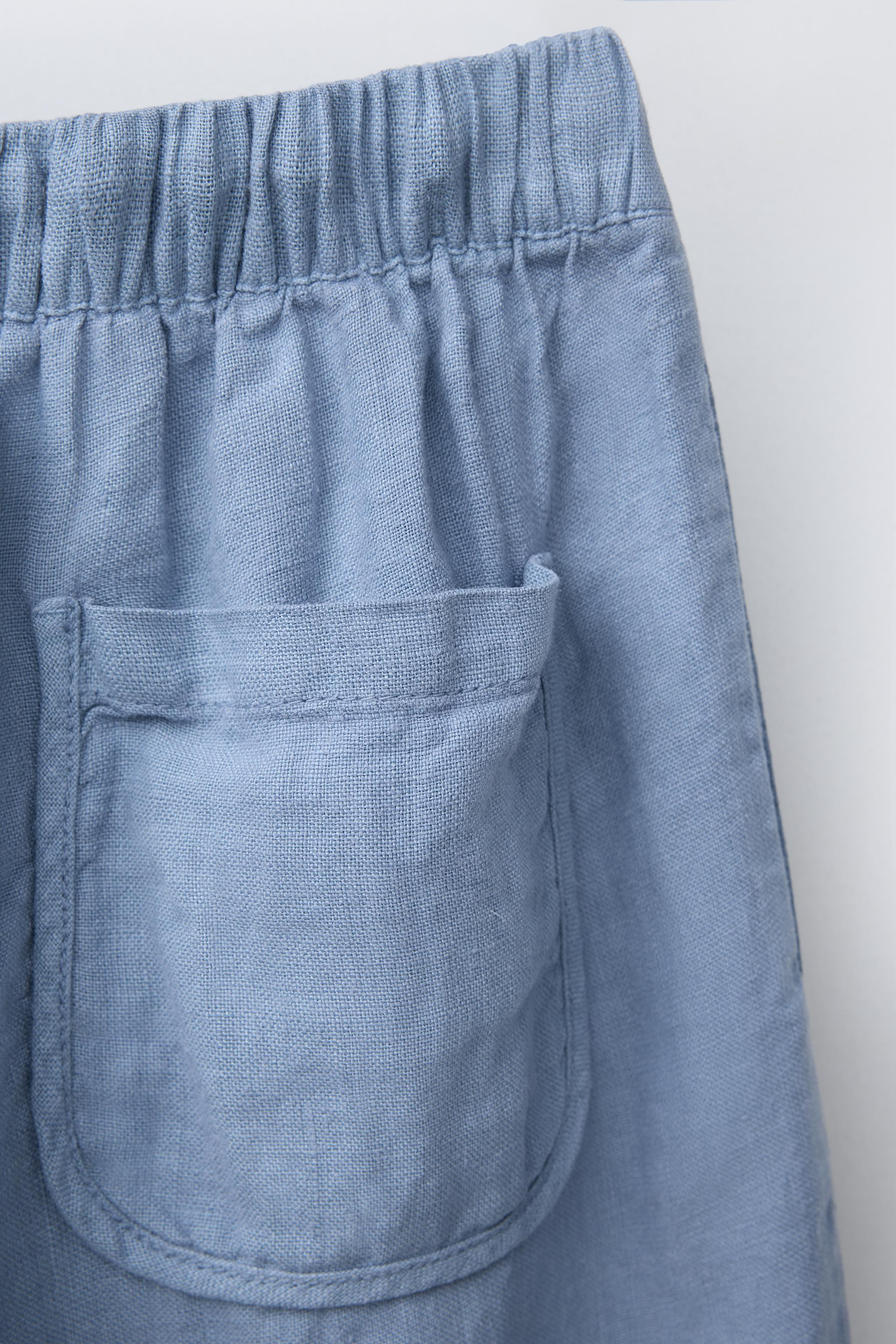 BAGGY-HOSE AUS 100 % LEINEN | Zara DE