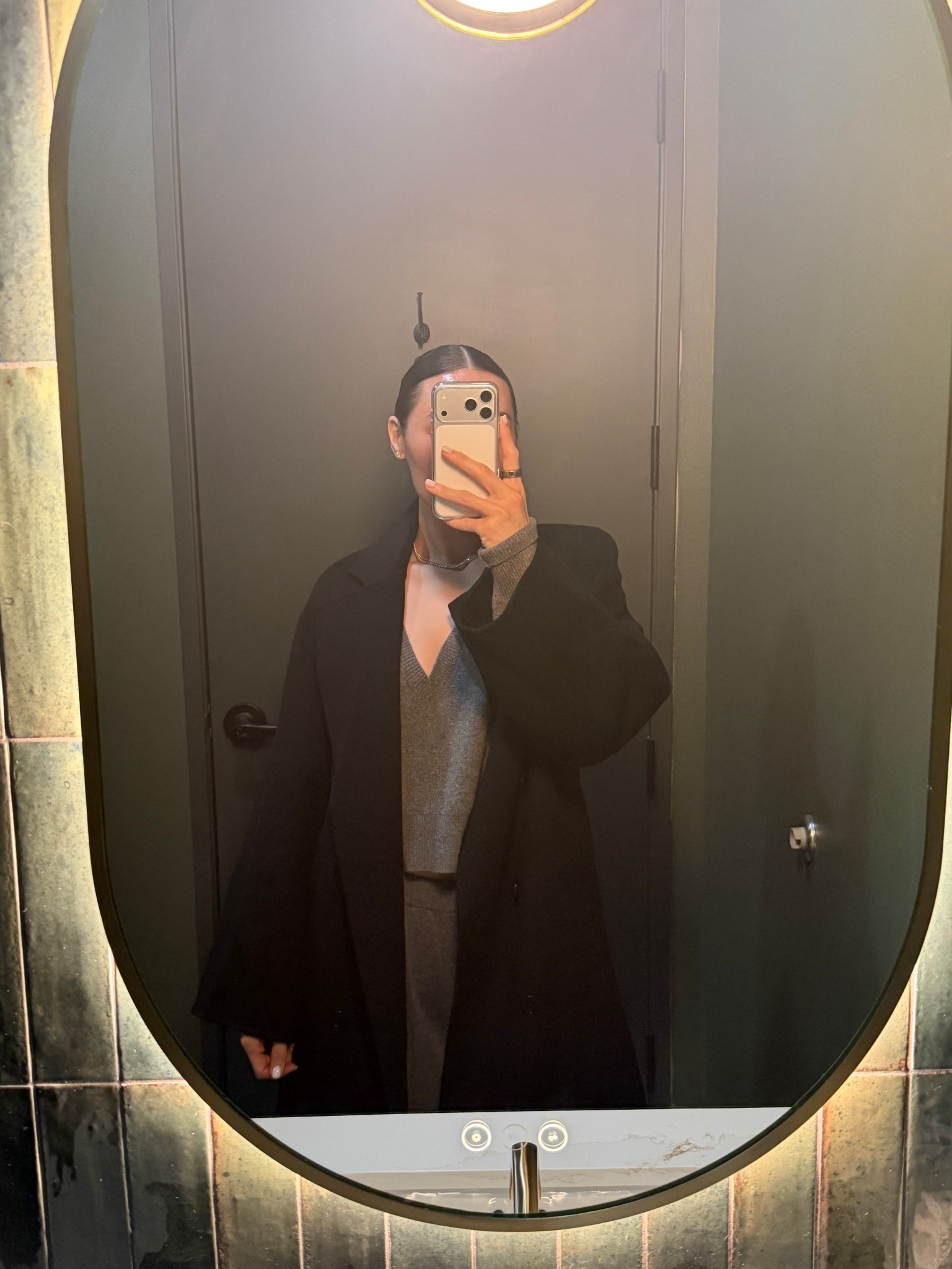 Coat: Small 
Top: Medium 
Pants: Large 

#LTKTall #LTKdayinmylife #LTKgrwm