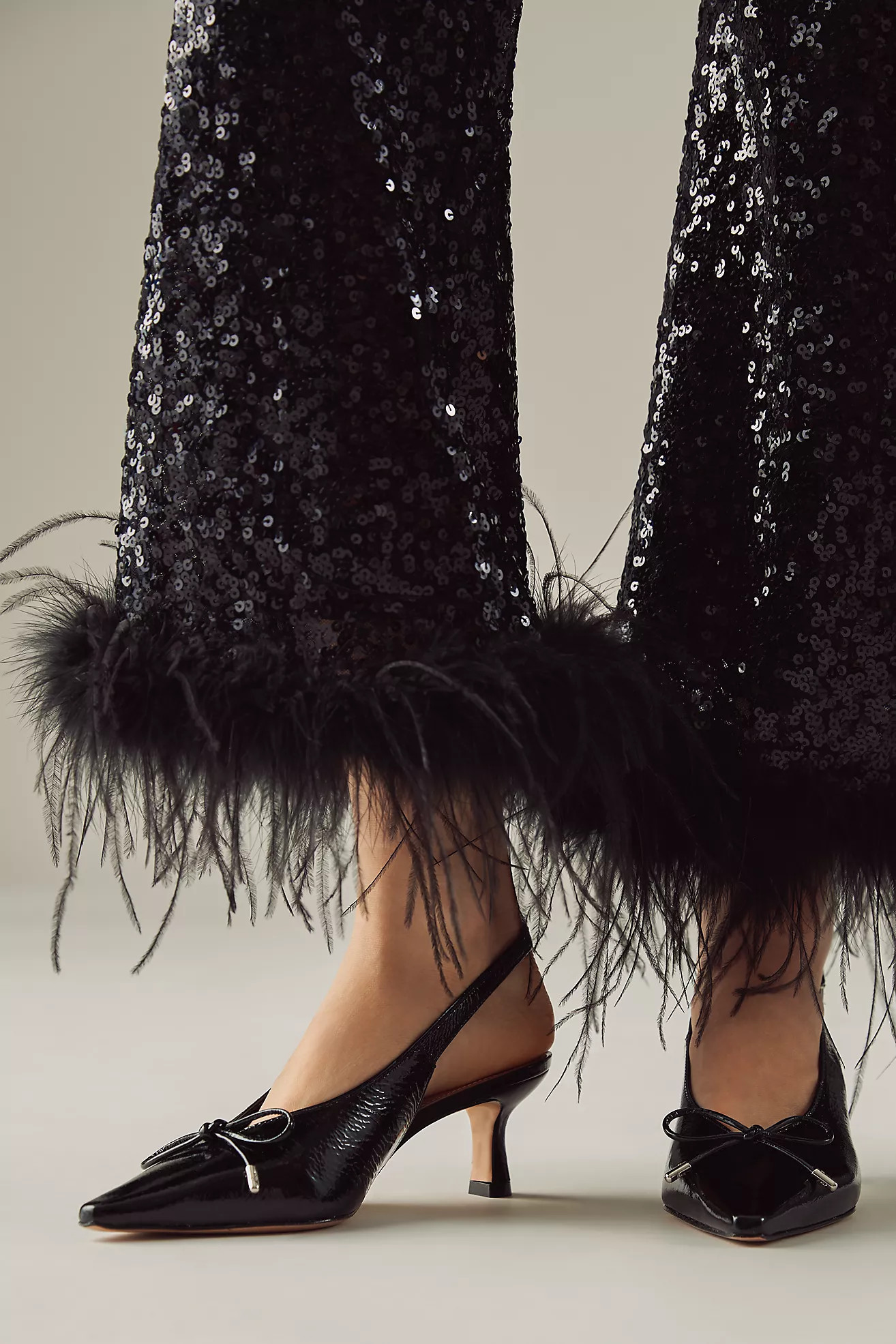 By Anthropologie Snip-Toe Slingback Heels | Anthropologie (US)