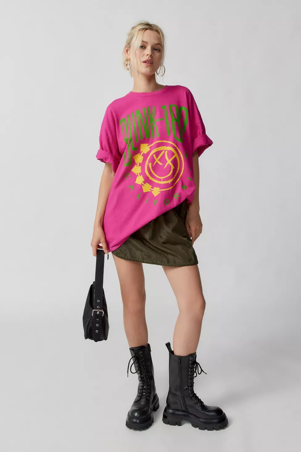 Blink 182 T-Shirt Dress | Urban Outfitters (US and RoW)