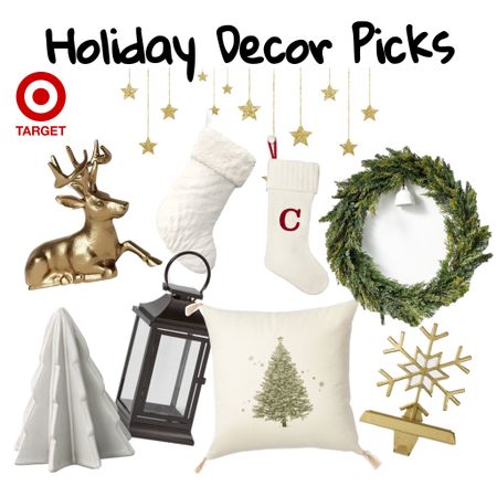 Holiday home decor at Target I picked up this year! 

#LTKunder50 #LTKSeasonal #LTKhome