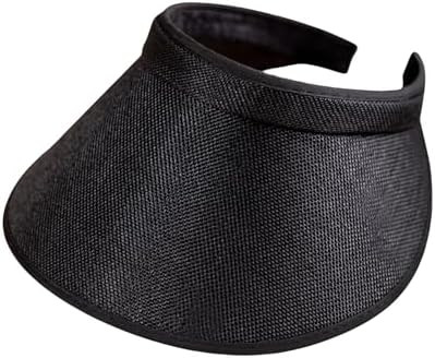 Wide Brim Visor Sun Hat for Women | Roll-Up Open Top UV Protection | Adjustable Beach & Travel Ha... | Amazon (US)