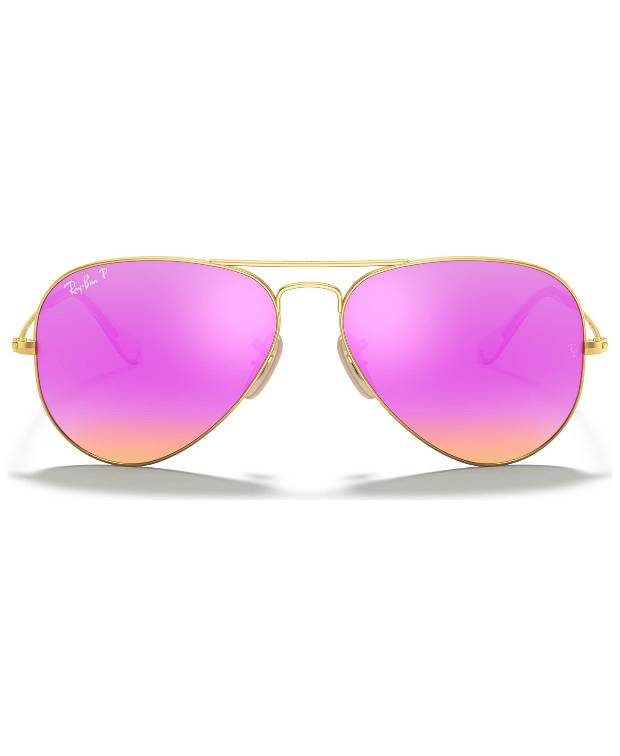 Polarized Sunglasses , RB3025 AVIATOR MIRROR | Macys (US)