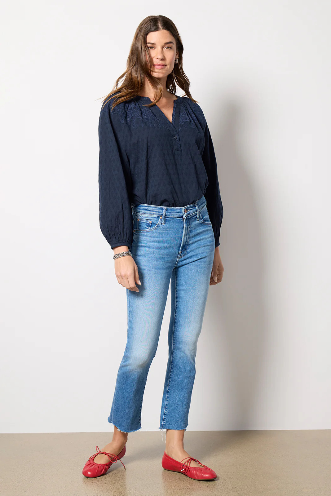 The Insider Crop Step Fray | Evereve