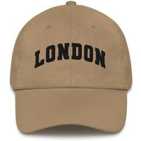 Embroidered London Baseball Hat | More Colors | Chic Athleisure Adjustable Dad Hat | Etsy (US)