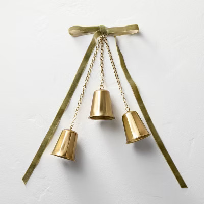 Brass 3 Bell Decorative Swag - Hearth & Hand™ with Magnolia | Target