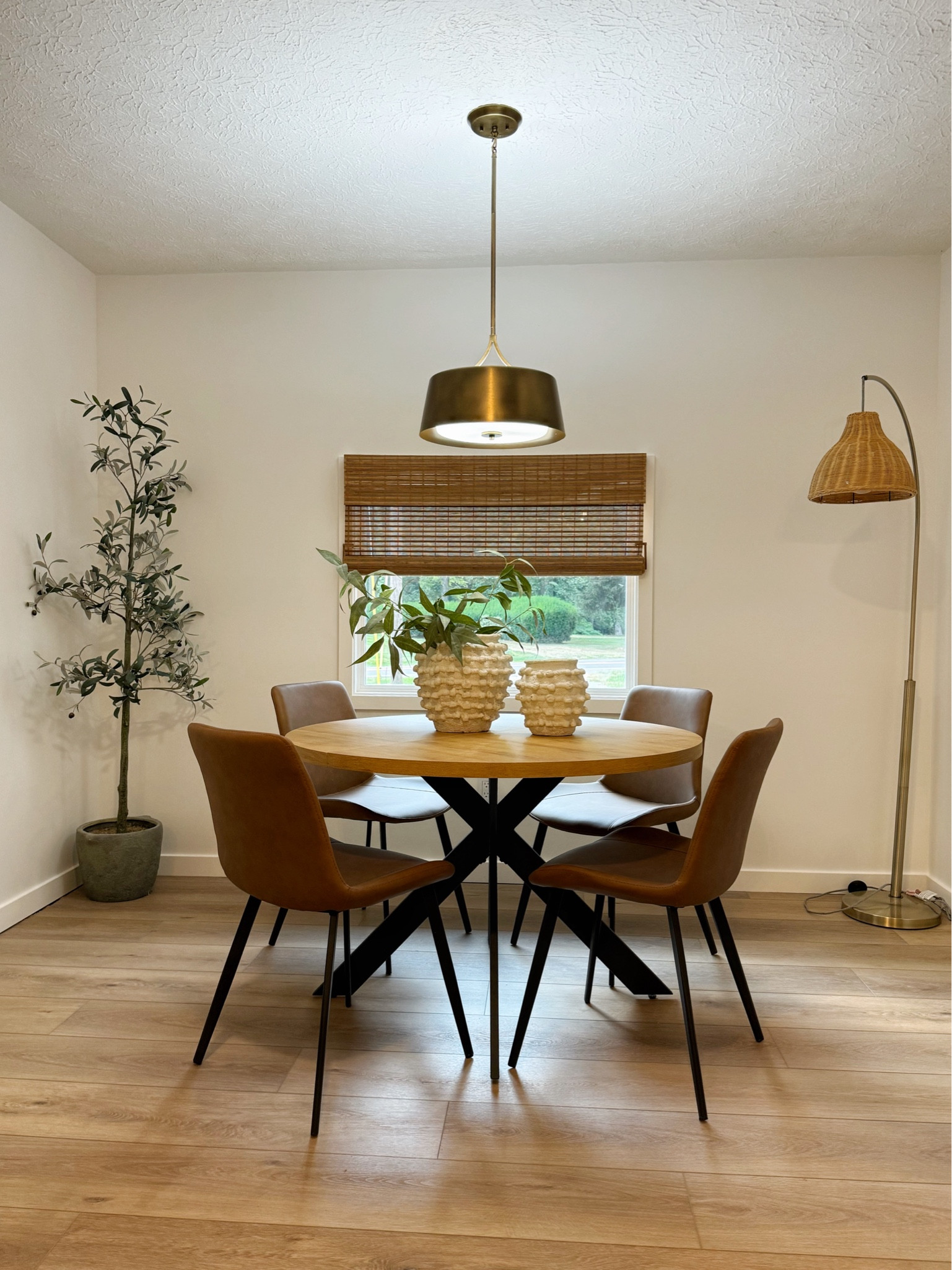Dining room at the flip house is complete 🫶🏼 can you believe where the table and chairs are from?! So good! #diningroom #homedepot #THD 

#LTKOver40 #LTKxWalmart #LTKHome