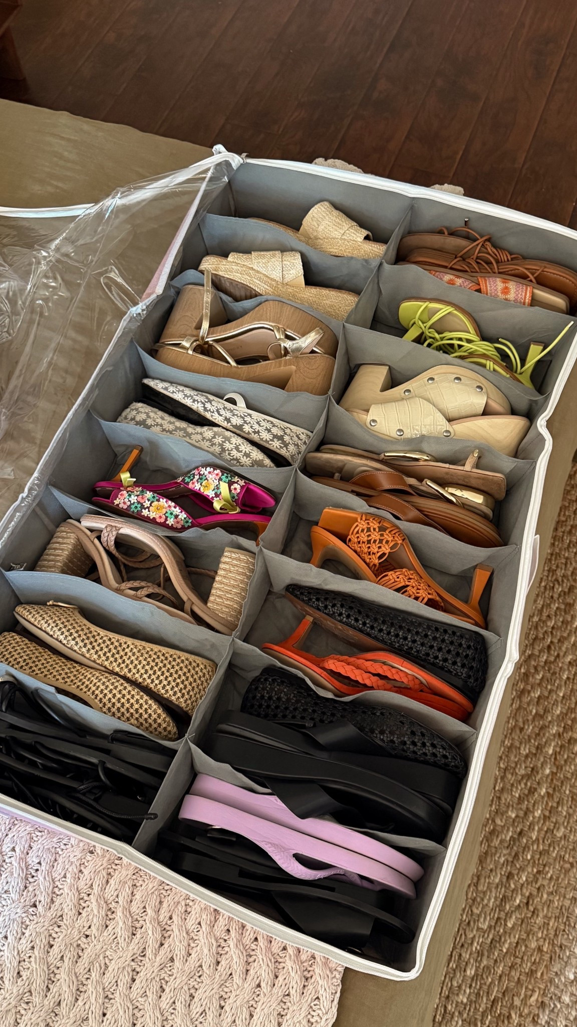 shoe storage for summer shoes 🥰
—


#LTKFindsUnder50 #LTKHome
