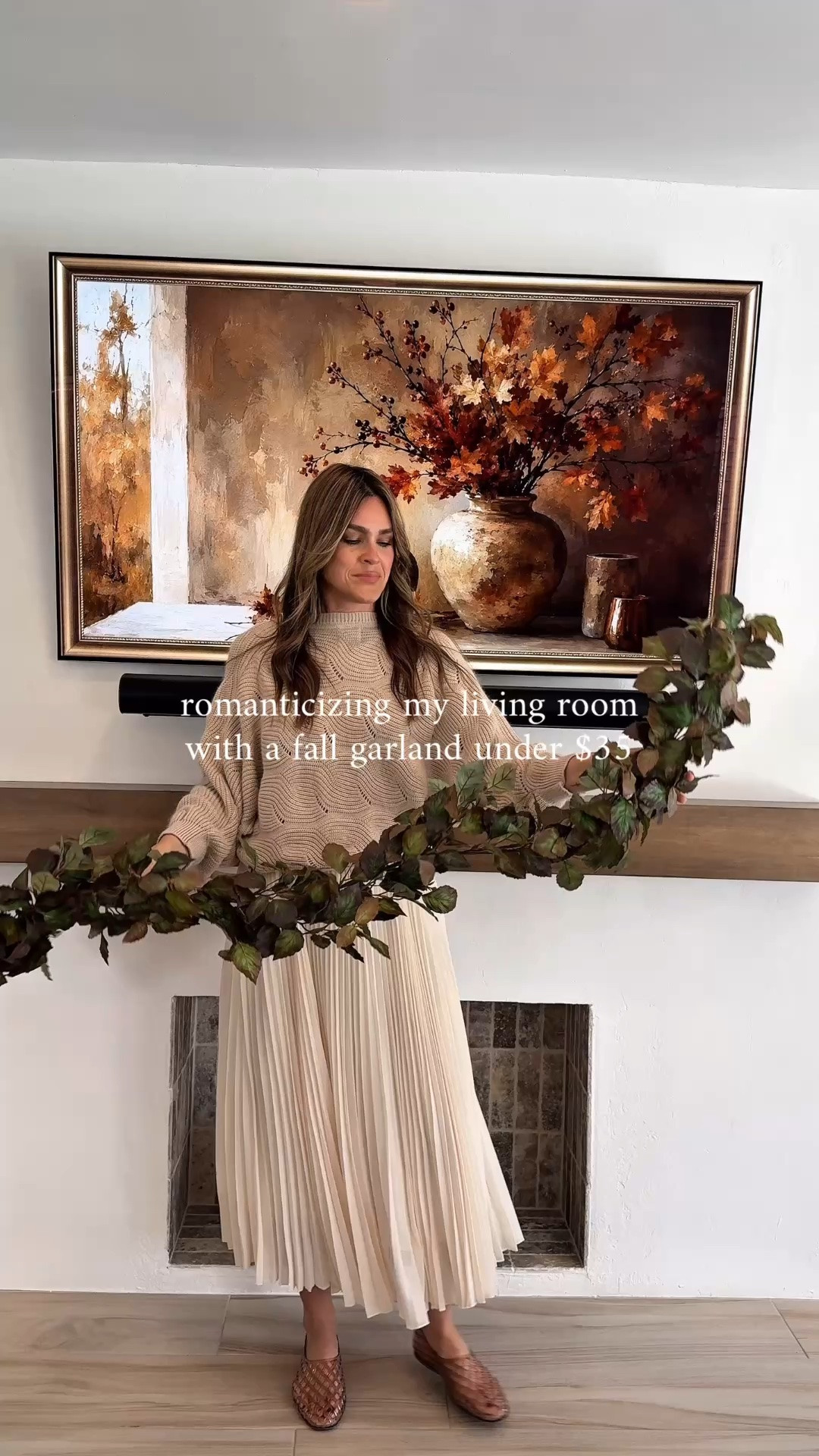 Little touches of Autumn, can go a long way. This Fall garland is under $35! My screensaver is from YouTube TV, just search “vintage wall art fall” and you’ll find so many! 

#falldecoratingideas #fallgarland #fallmantle #targethomedecor #target

#LTKSeasonal #LTKHome #LTKdayinmylife