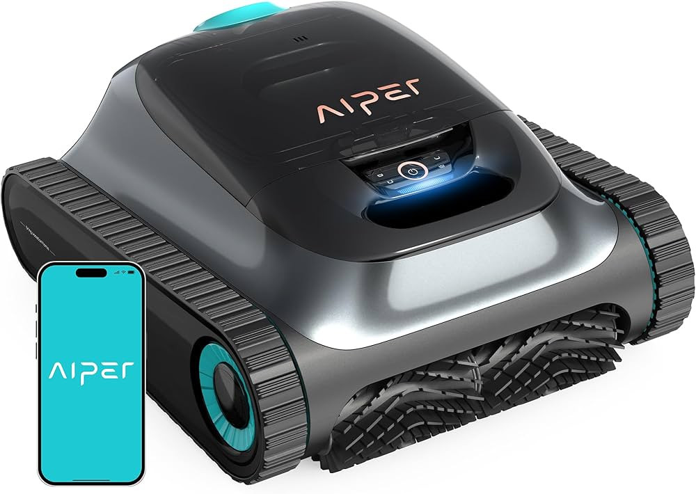 (2025 Upgrade) Aiper Scuba S1 Robotic Pool Cleaner,Wall & Waterline Cleaning,180-Min Battery Life... | Amazon (US)
