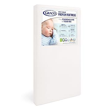 Graco Premium Foam Crib & Toddler Mattress – 2021 Edition, GREENGUARD Gold and CertiPUR-US Cert... | Amazon (US)