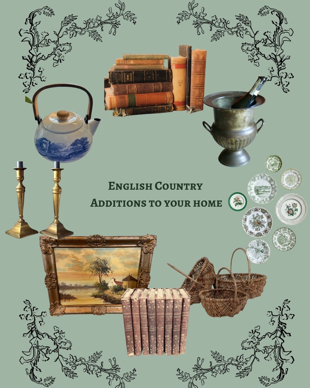 A successfully decorated home has at least 7 to 10 items to tie together. Here are some English country items to start your collection.
#englishcountrydecor #homedecor #interiordesign


#LTKHome