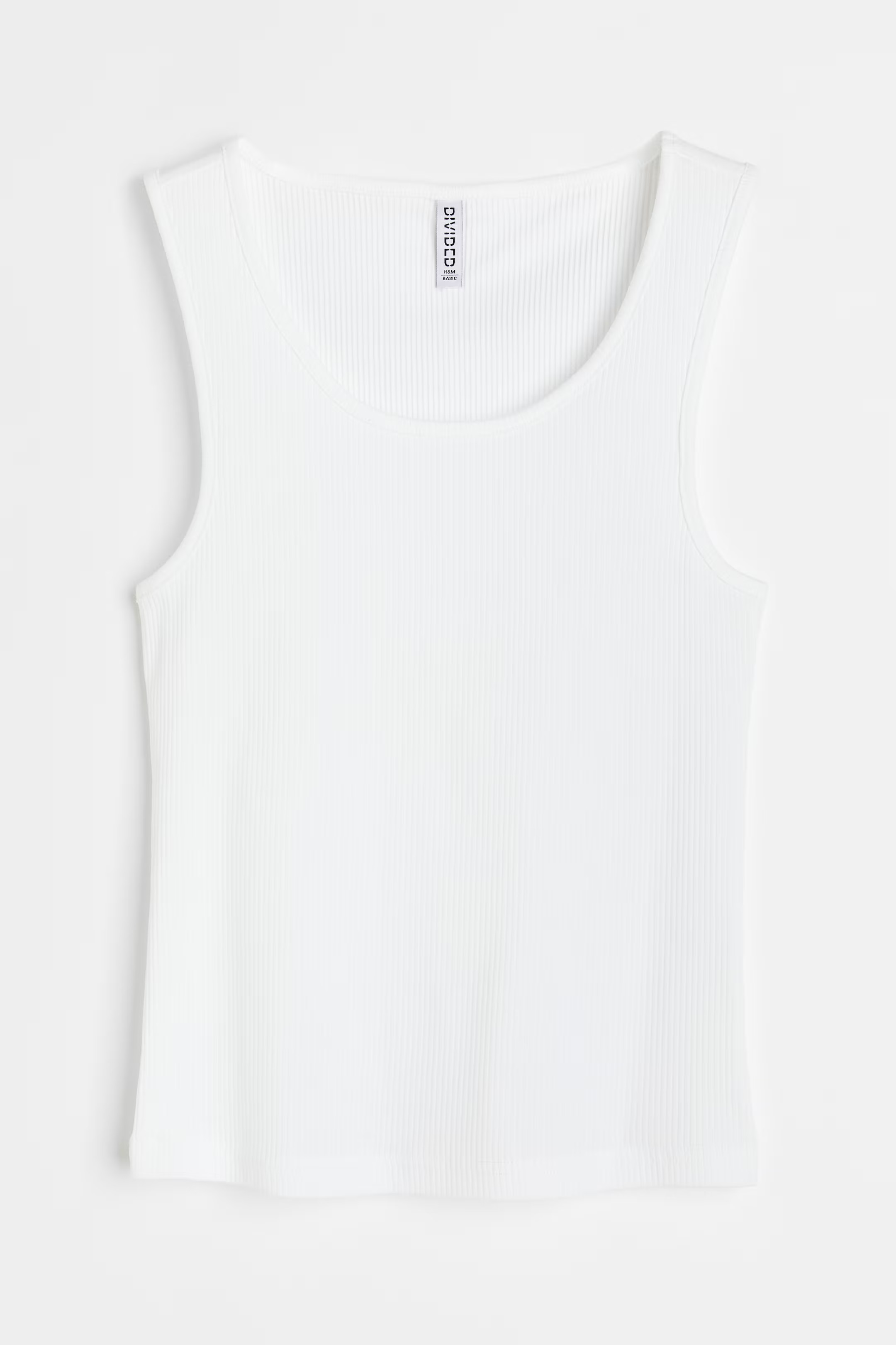 Ribbed Cotton Tank Top | H&M (US + CA)