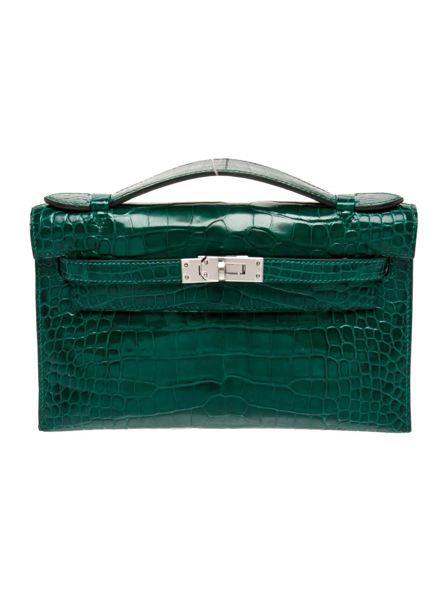 Shiny Alligator Kelly Pochette | The RealReal
