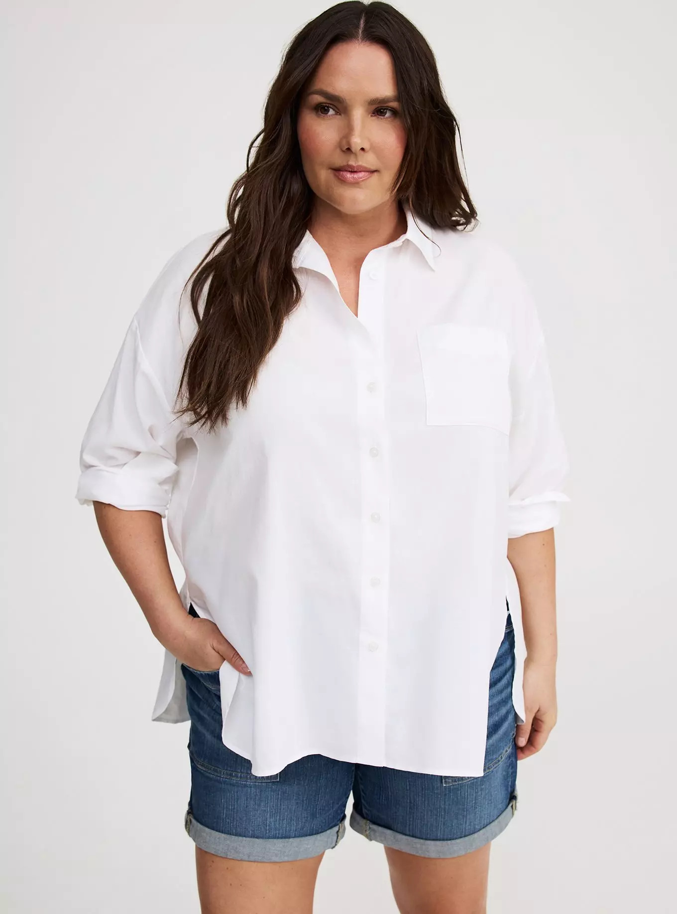 Button-Up Big Shirt | Torrid (US & Canada)