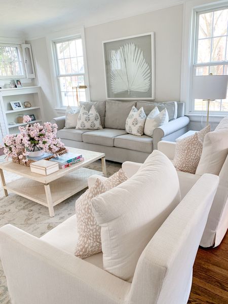 Coastal grandmillenial home decor, artwork, coffee table styling, Serena & Lily vibe 

#LTKhome