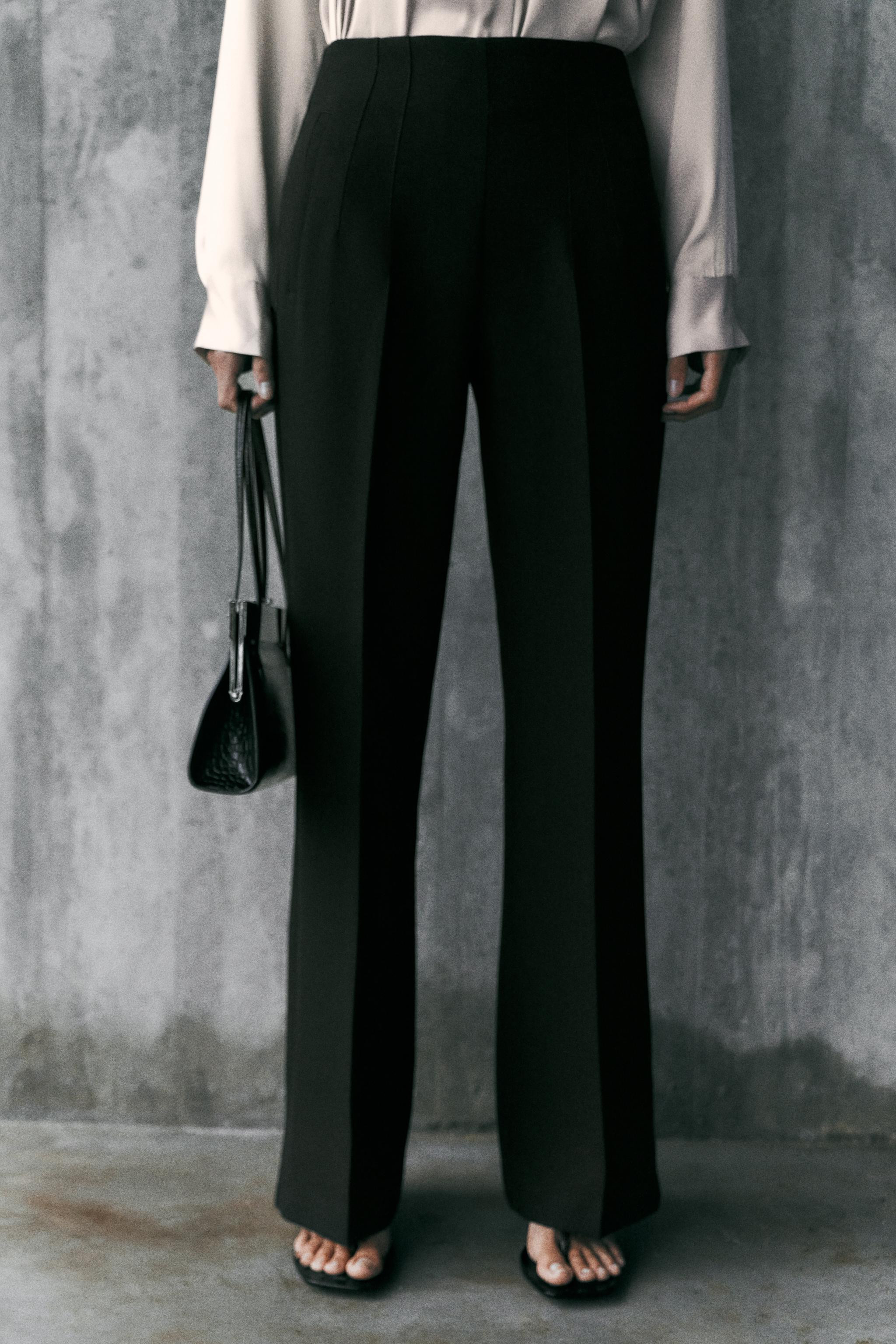 HIGH-WAIST TROUSERS | Zara UK